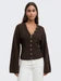 GILET EN MAILLE COTELEE