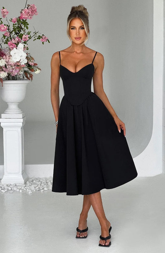 ROBE HORTENSE MI-LONGUE